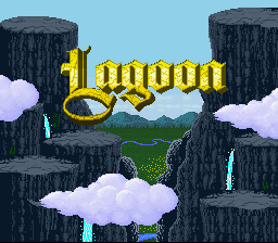 Lagoon - Easy Type Title Screen